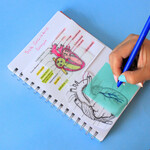 Notas Adhesivas Paprika 76X76Mm Transparentes Rosita